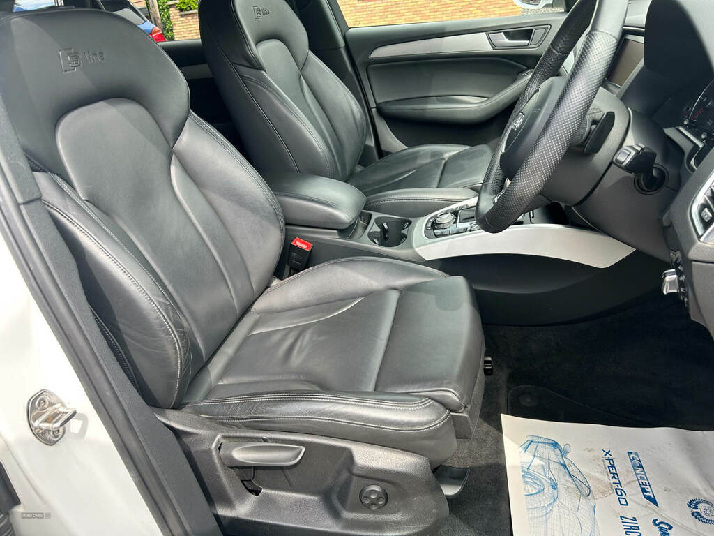 Audi Q5 2.0 Tdi Quattro S Line Plus S Tronic White #5