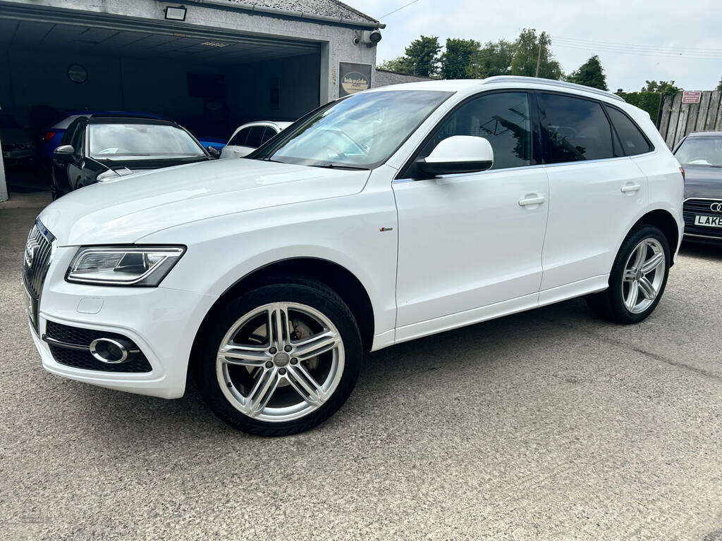 Audi Q5 2.0 Tdi Quattro S Line Plus S Tronic White