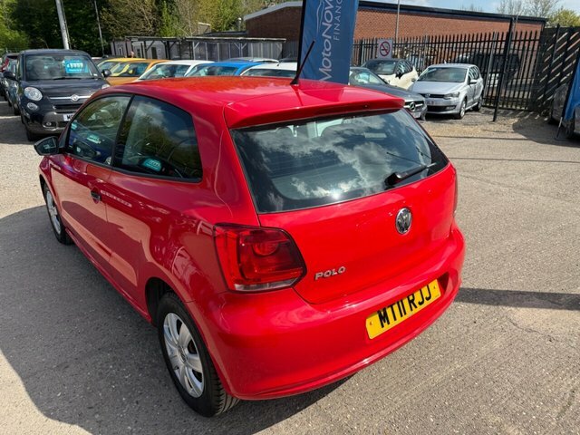 Volkswagen Polo 1.2 S Hatchback Euro 5 60 Ps Red #5