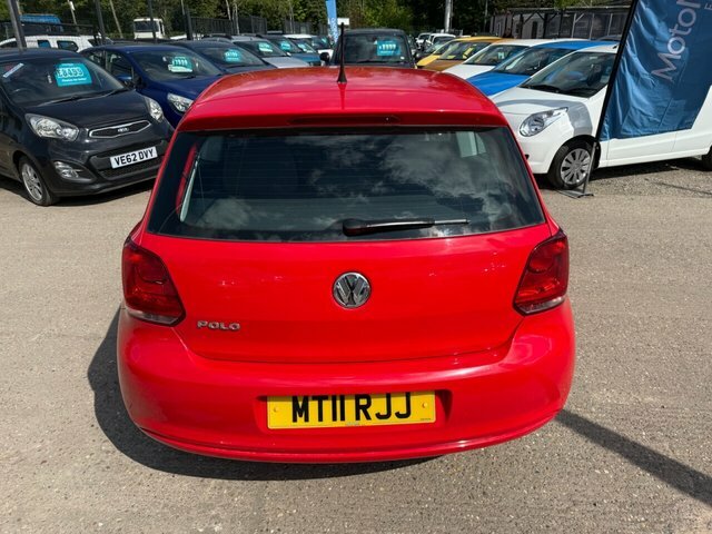 Volkswagen Polo 1.2 S Hatchback Euro 5 60 Ps Red #4