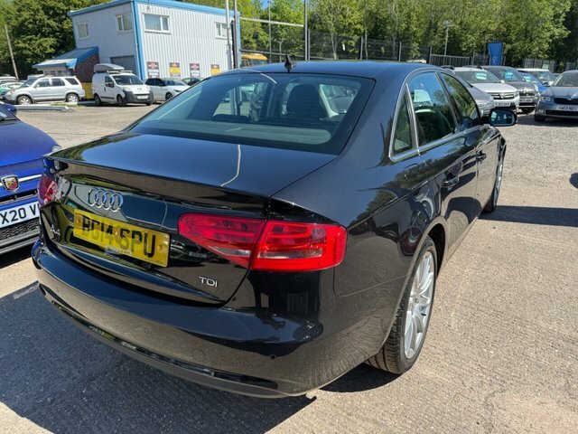Audi A4 2.0 Tdi Se Technik Saloon Euro 5 Black #3