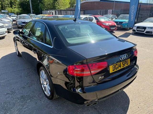 Audi A4 2.0 Tdi Se Technik Saloon Euro 5 Black #5