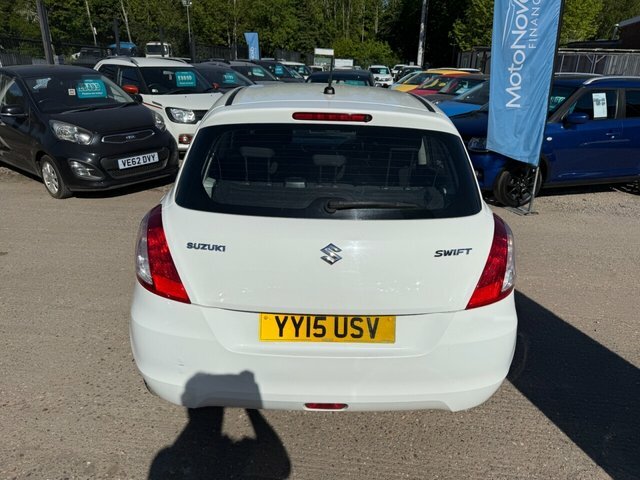 Suzuki Swift 1.2 Sz2 Hatchback Euro 6 94 Ps YY15USV White #4