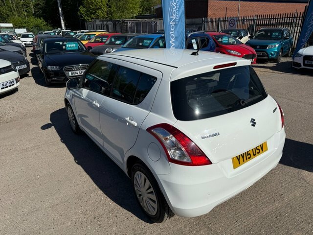 Suzuki Swift 1.2 Sz2 Hatchback Euro 6 94 Ps YY15USV White #3