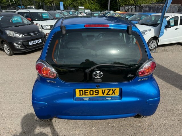 Toyota Aygo 1.0 Vvt-i Blue Hatchback Euro 4 Blue #5