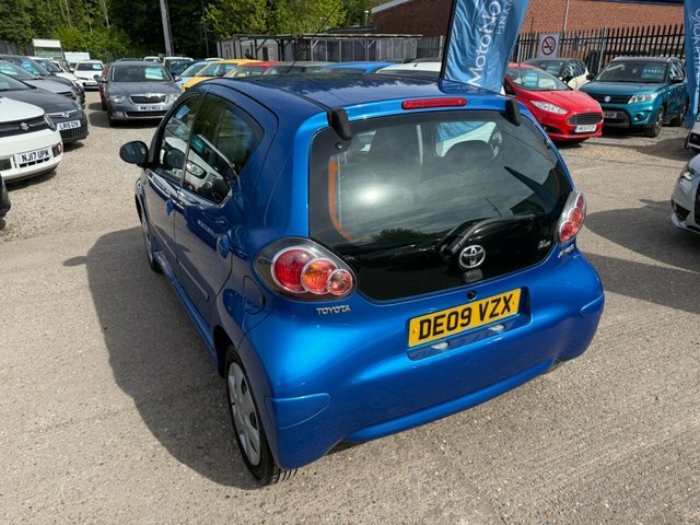Toyota Aygo 1.0 Vvt-i Blue Hatchback Euro 4 Blue #3