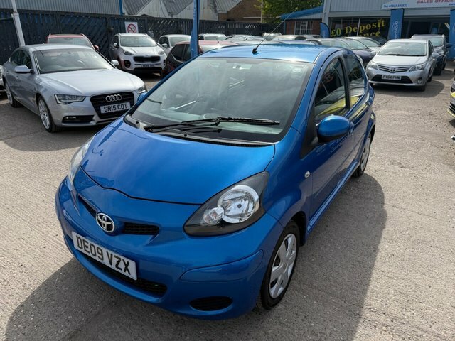 Toyota Aygo 1.0 Vvt-i Blue Hatchback Euro 4 Blue #6