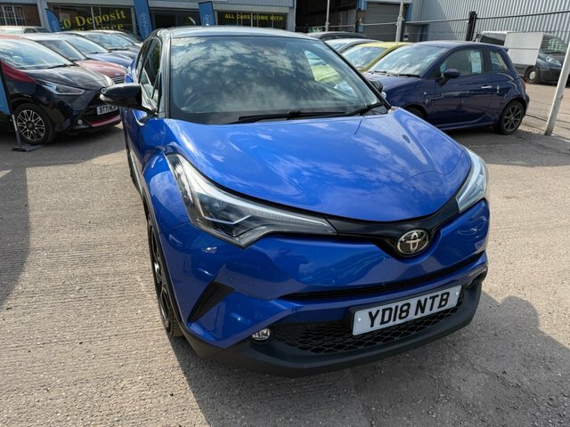 Toyota C-Hr 1.2 Vvt-i Dynamic Suv Cvt Awd Euro 6 S Blue