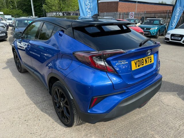Toyota C-Hr 1.2 Vvt-i Dynamic Suv Cvt Awd Euro 6 S Blue #4