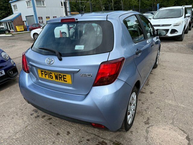 Toyota Yaris 1.0 Vvt-i Active Hatchback Euro FP16WRE Blue #3
