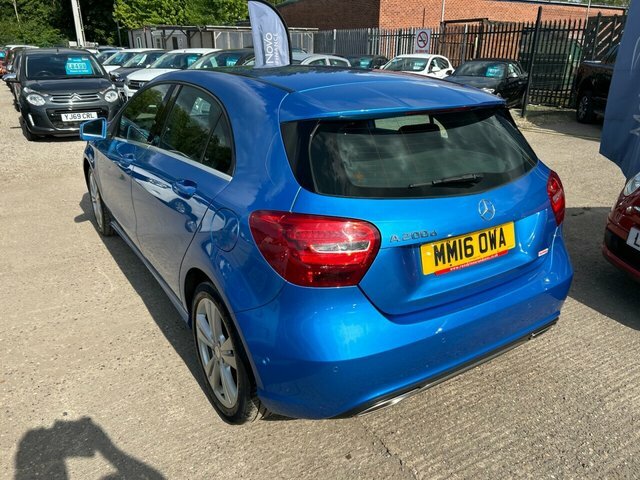 Mercedes-Benz A Class 2.1 A200d Sport Executive Hatchback M MM16OWA Blue #5