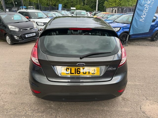 Ford Fiesta 1.25 Zetec Hatchback Euro 6 82 Grey #3