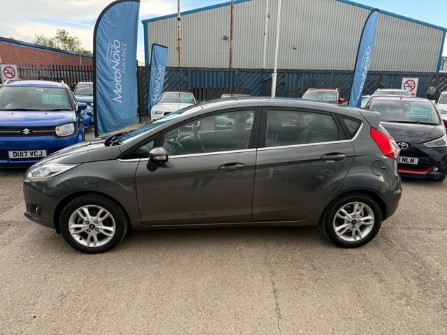 Ford Fiesta 1.25 Zetec Hatchback Euro 6 82 Grey #4