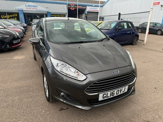 Ford Fiesta 1.25 Zetec Hatchback Euro 6 82 Grey