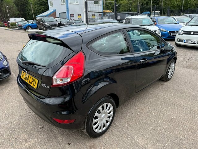 Ford Fiesta 1.25 Style Hatchback Euro 5 82 FJ64LPU Black #3