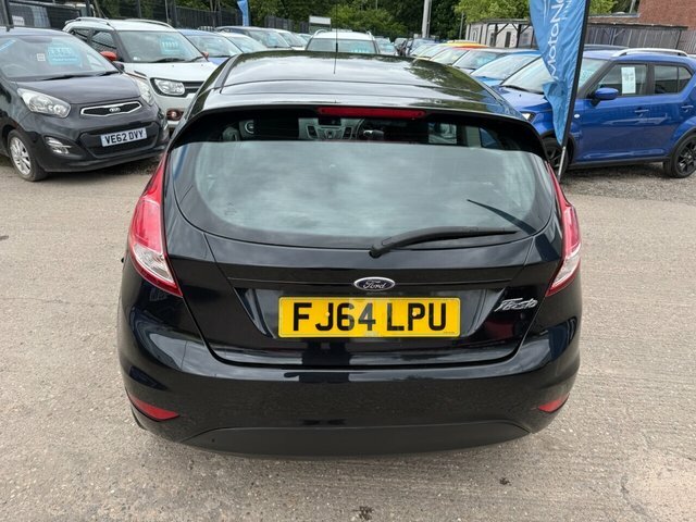 Ford Fiesta 1.25 Style Hatchback Euro 5 82 FJ64LPU Black #4