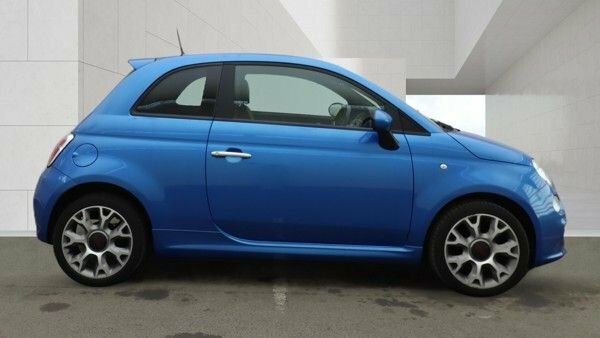 Fiat 500 1.2 S Hatchback Euro 6 S S 69 WN14XDJ Blue #5