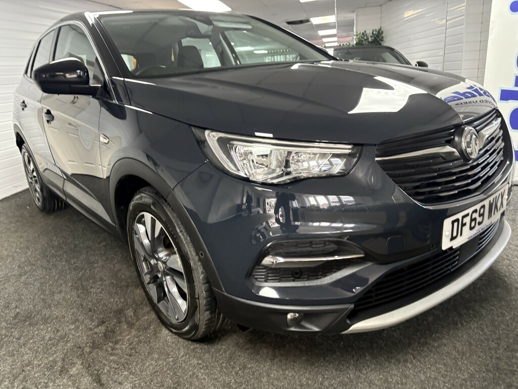 Vauxhall Grandland X Suv 1.2 Turbo Sport Nav DF69WKX Grey #3