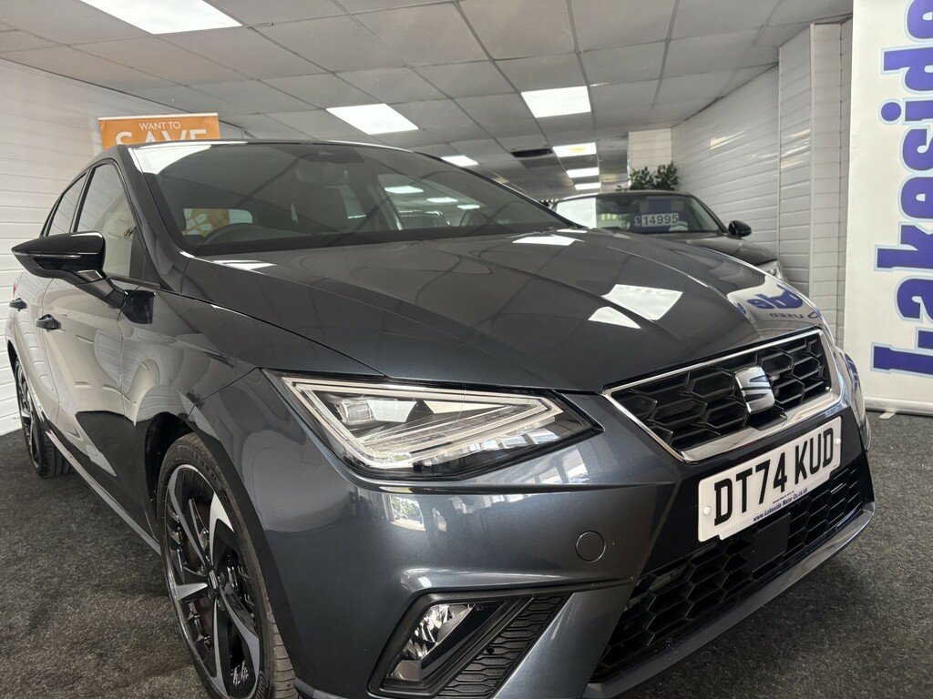 Seat Ibiza Hatchback 1.0 Tsi Fr Sport DT74KUD Grey #2