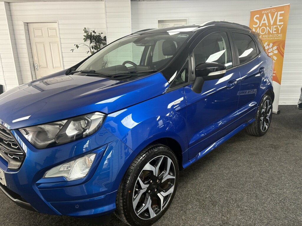 Ford Ecosport Suv 1.0 T Ecoboost St-line YJ19MDC Blue #4