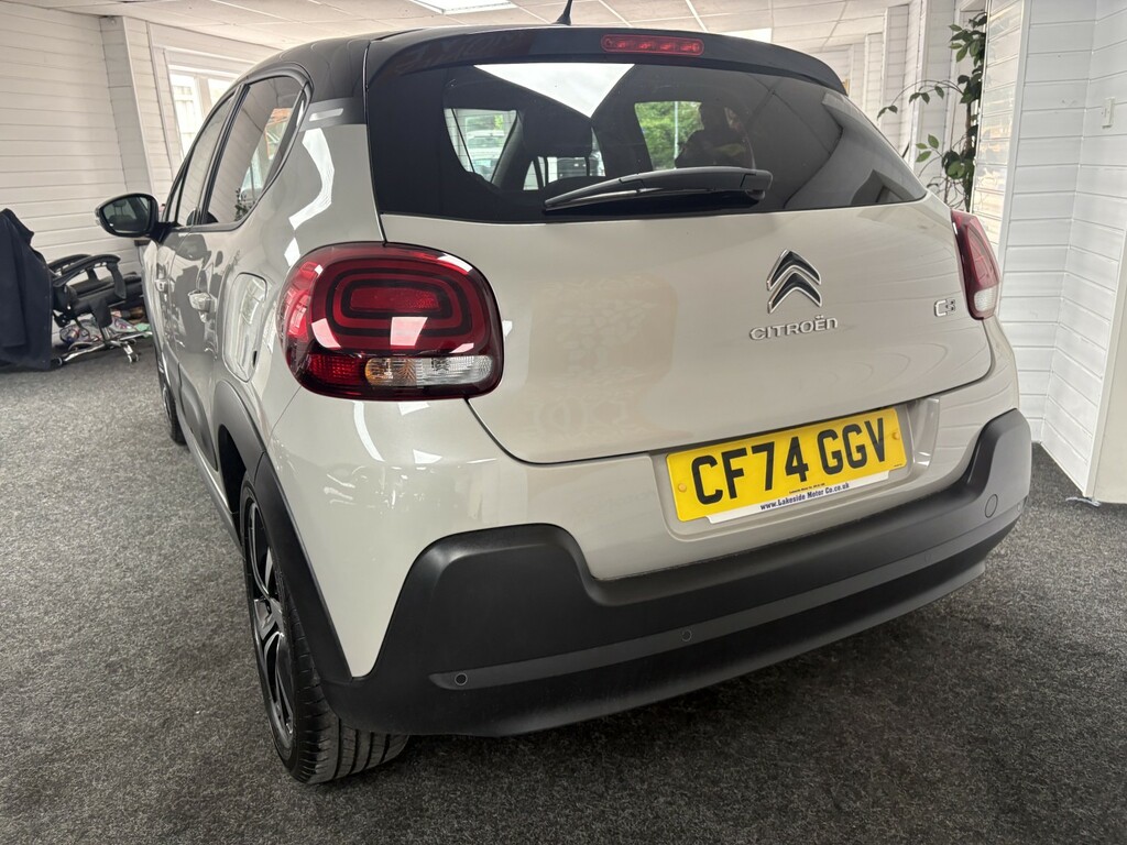 Citroen C3 Hatchback 1.2 C3 Max Puretech 110 Ss Eat6 CF74GGV Grey #6