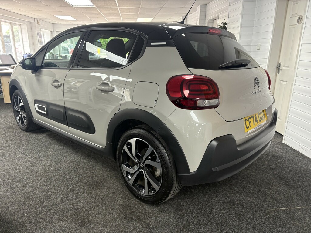 Citroen C3 Hatchback 1.2 C3 Max Puretech 110 Ss Eat6 CF74GGV Grey #5