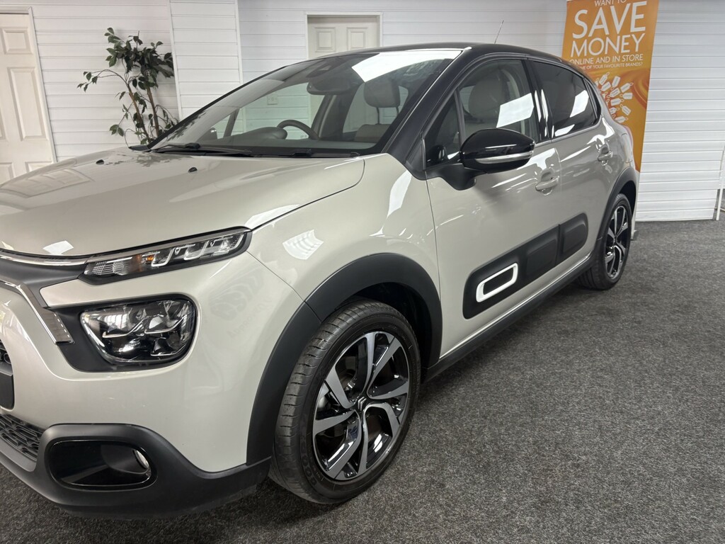 Citroen C3 Hatchback 1.2 C3 Max Puretech 110 Ss Eat6 CF74GGV Grey #4