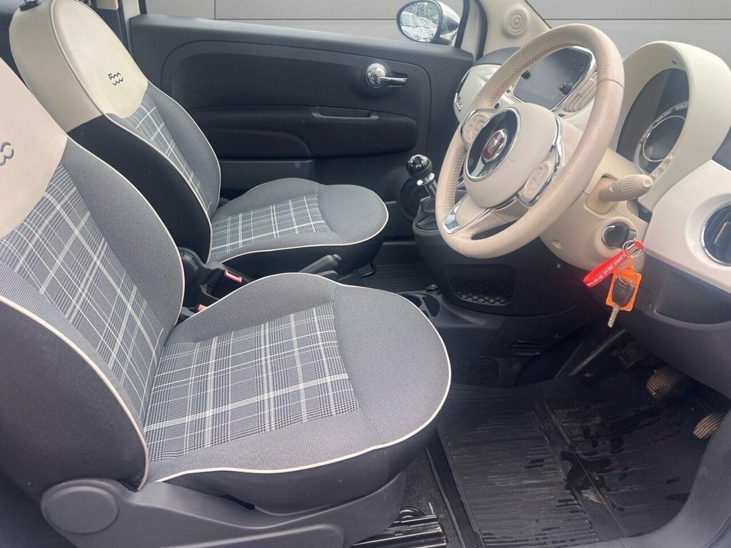 Fiat 500 0.9L Lounge White #3
