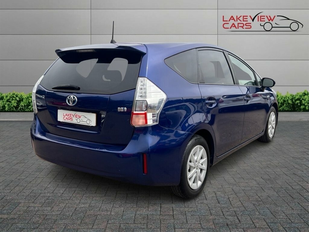 Toyota Prius+ Mpv 7 Seats Modelesta Body Android 2011 White #3