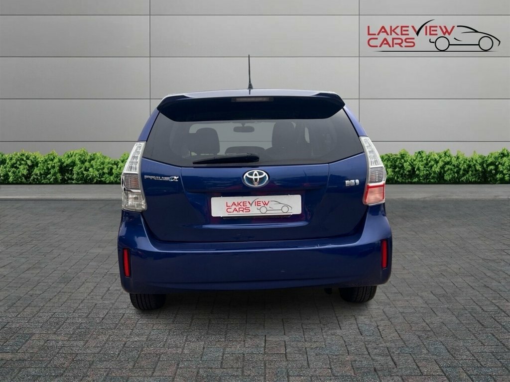 Toyota Prius+ Mpv 7 Seats Modelesta Body Android 2011 White #4