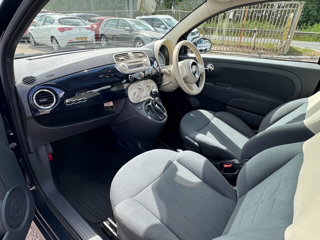 Fiat 500 1.4L Null OU61WUX Blue #4