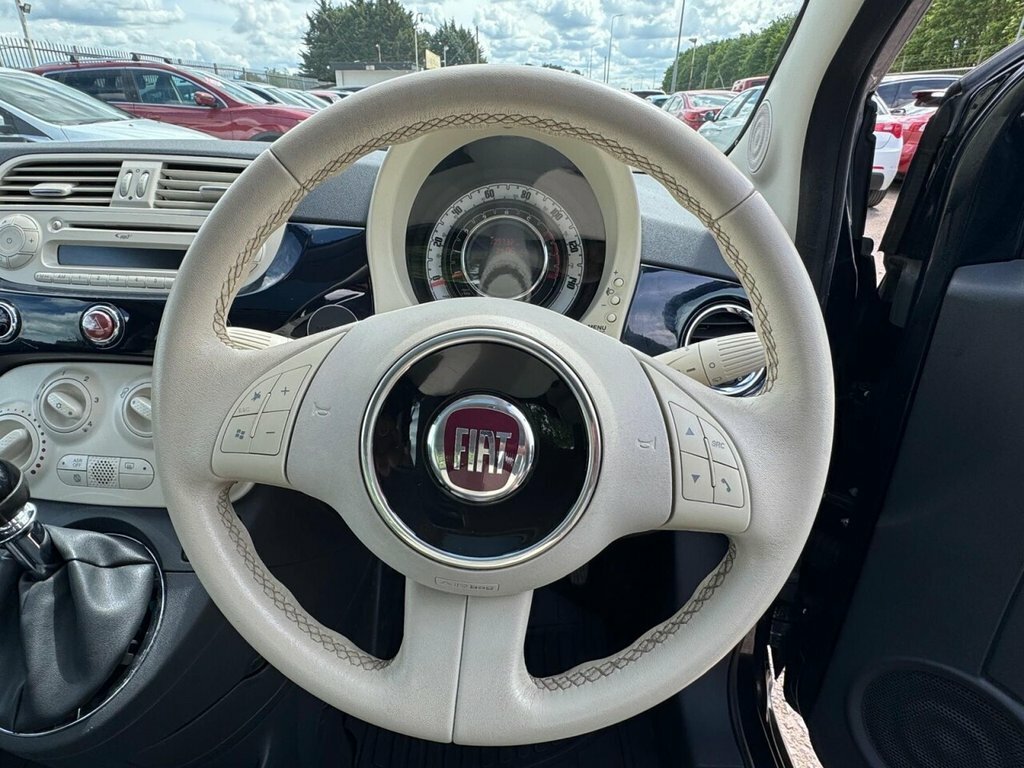 Fiat 500 1.4L Null OU61WUX Blue #5