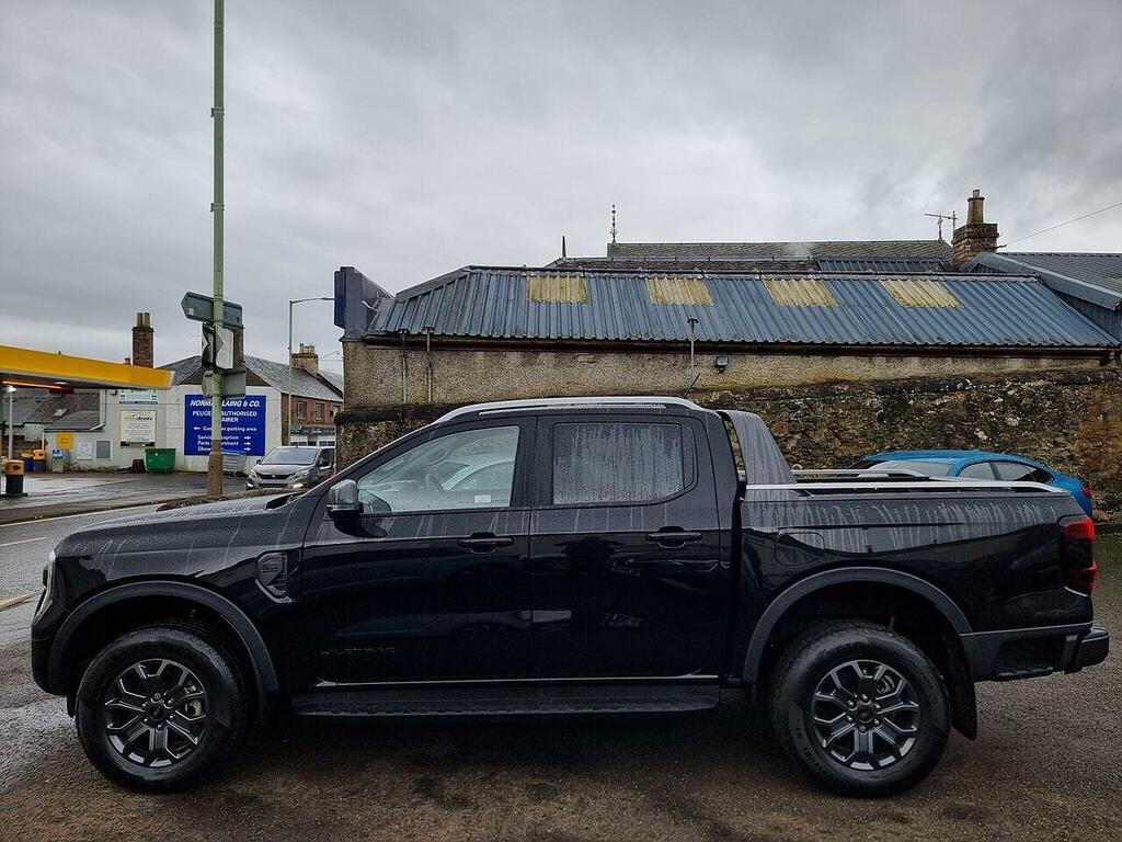 Ford Ranger 2.0 Td Ecoblue Wildtrak Pickup Double Cab Dies YP75UTA Black #3
