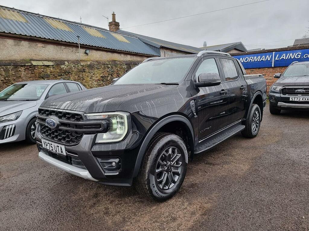 Ford Ranger 2.0 Td Ecoblue Wildtrak Pickup Double Cab Dies YP75UTA Black #2
