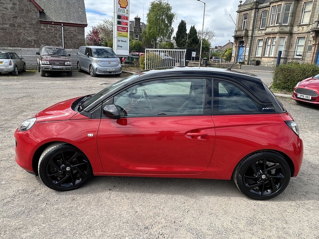 Vauxhall Adam 1.2I Energised Hatchback Euro 6 DV68HWP Red #3