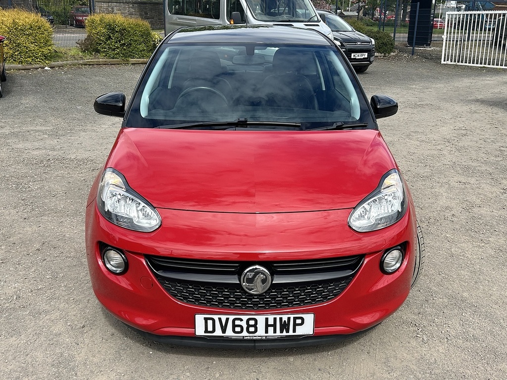 Vauxhall Adam 1.2I Energised Hatchback Euro 6 DV68HWP Red #2