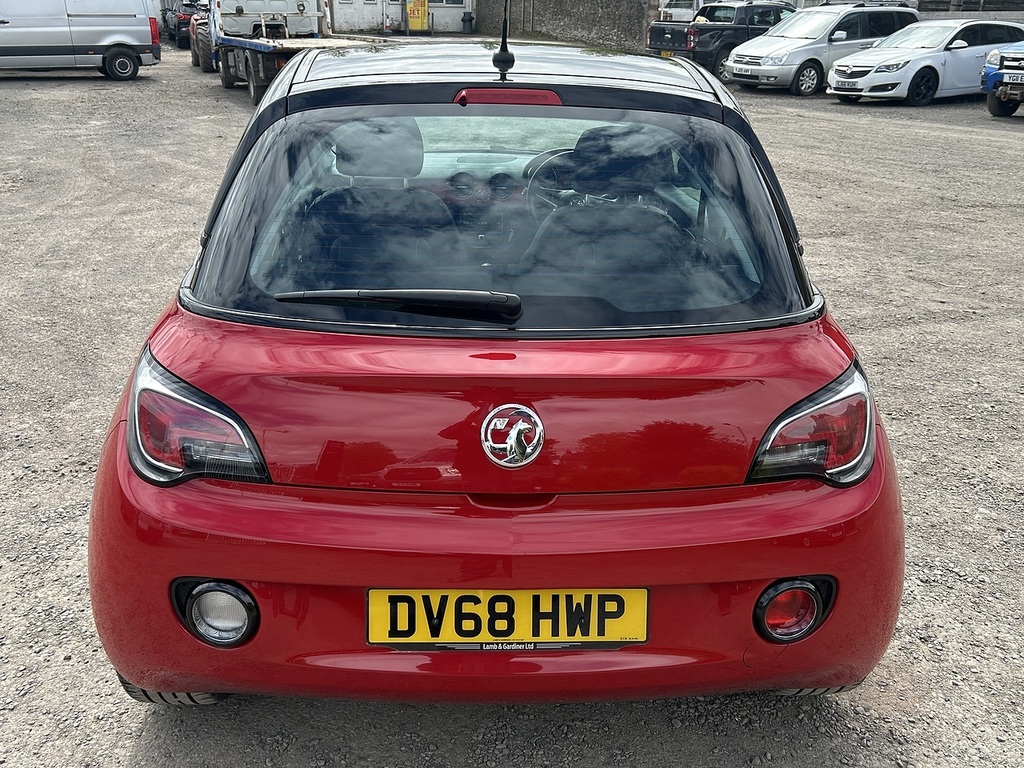 Vauxhall Adam 1.2I Energised Hatchback Euro 6 DV68HWP Red #4