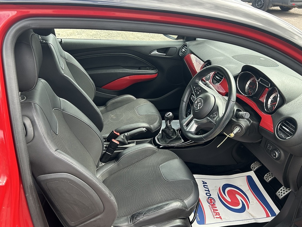Vauxhall Adam 1.2I Energised Hatchback Euro 6 DV68HWP Red #6