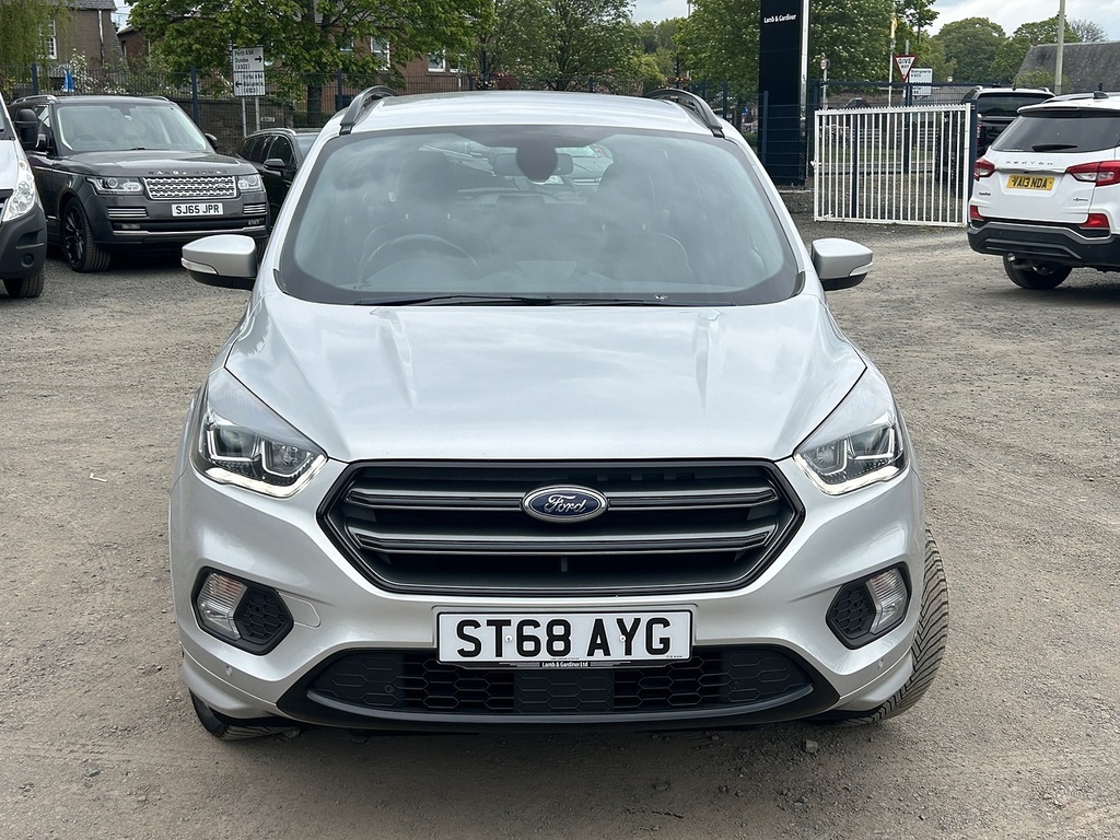 Ford Kuga 2.0 Tdci Ecoblue St-line Suv Eur ST68AYG Silver #2