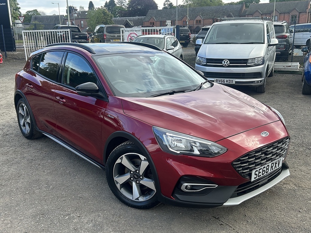 Ford Focus 1.5 Ecoblue Active Hatchback Eur Red