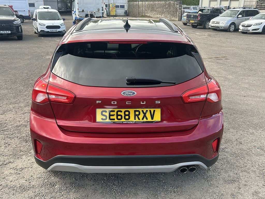 Ford Focus 1.5 Ecoblue Active Hatchback Eur SE68RXV Red #4