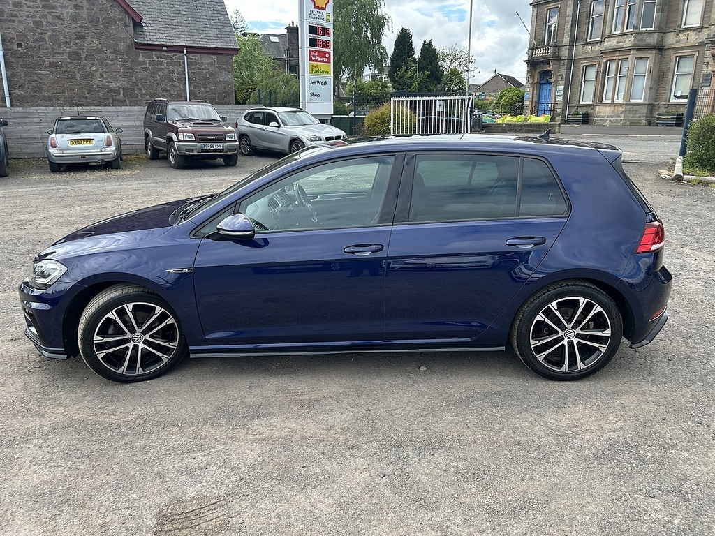Volkswagen Golf 2.0 Tdi R-line Edition Hatchback Dsg Eu DF69FCV Blue #2