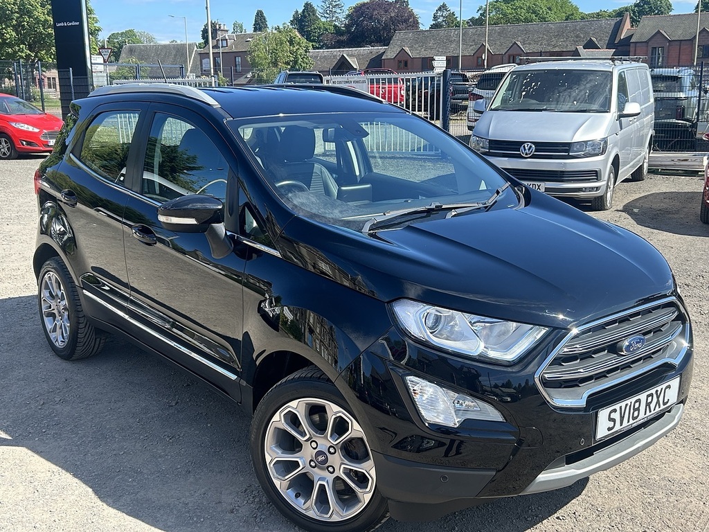 Ford Ecosport 1.0T Ecoboost Titanium Suv Euro Black