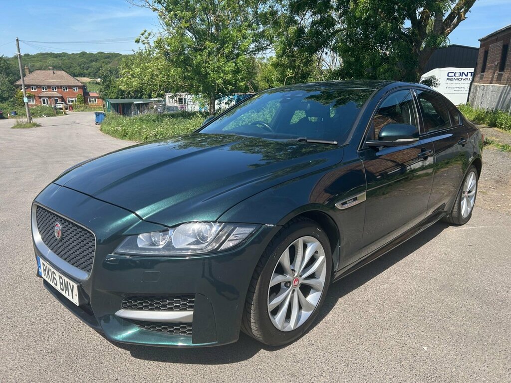 Jaguar XF 2.0D R-sport Euro 6 Ss RK16BMY Green #5