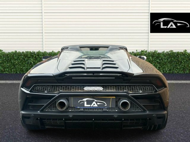 Lamborghini Huracan 2021 5.2 V10 Lp 640-4 Evo Spyder Ldf 4W Black #6