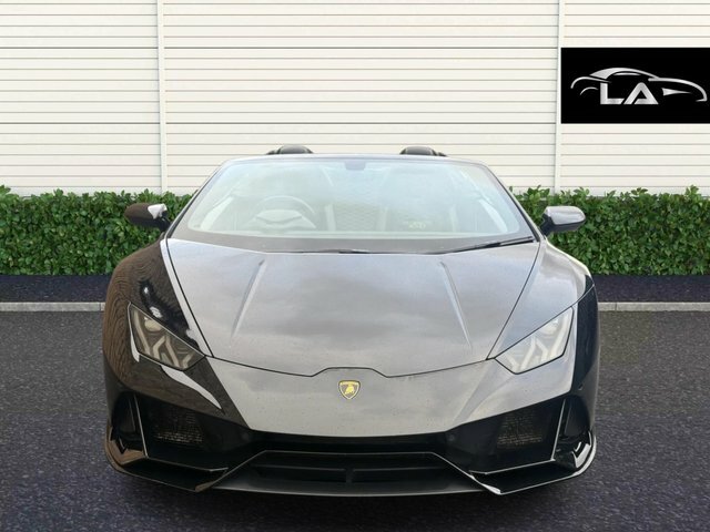 Lamborghini Huracan 2021 5.2 V10 Lp 640-4 Evo Spyder Ldf 4W Black #3