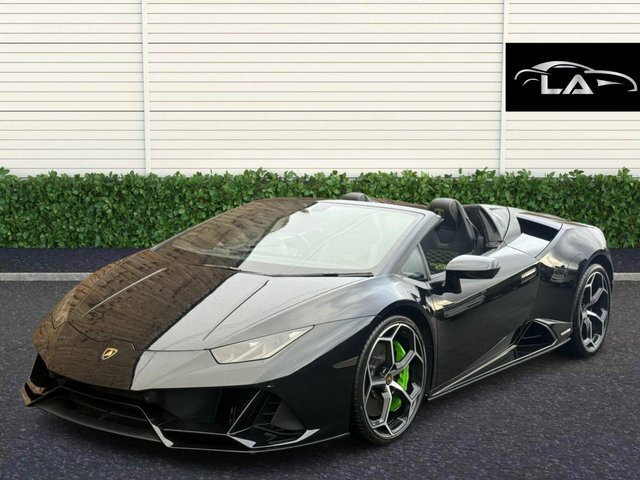 Lamborghini Huracan 2021 5.2 V10 Lp 640-4 Evo Spyder Ldf 4W Black