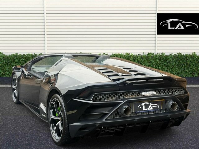 Lamborghini Huracan 2021 5.2 V10 Lp 640-4 Evo Spyder Ldf 4W Black #5