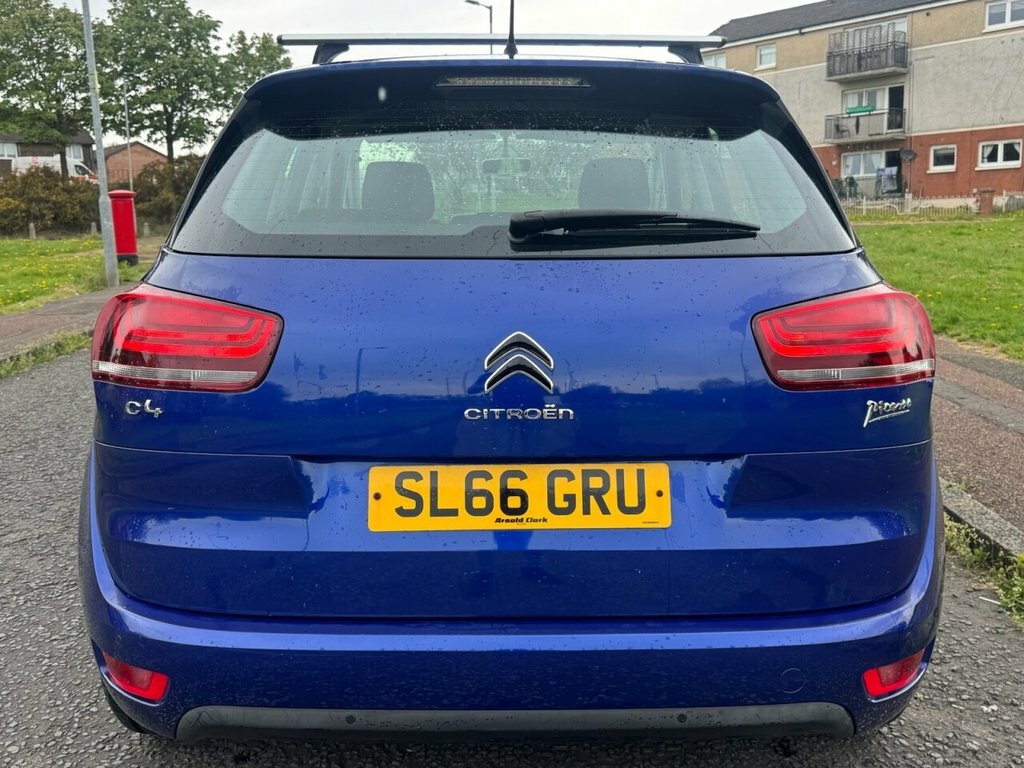 Citroen C4 Picasso 1.6L Touch Edition SL66GRU Blue #4