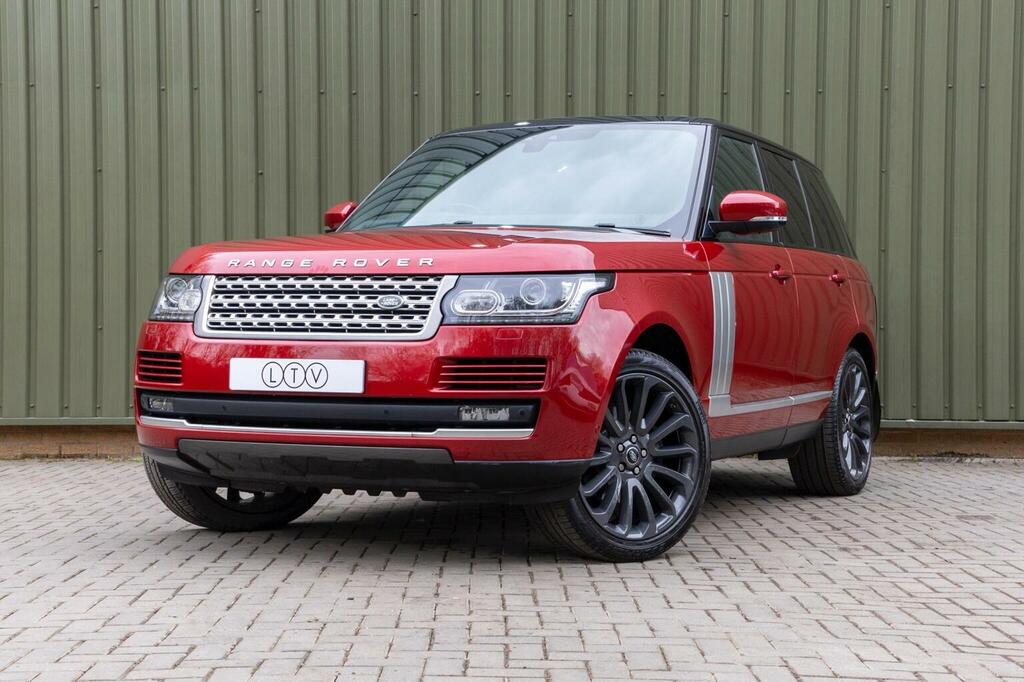 Land Rover Range Rover 3.0 Td V6 Vogue 4Wd Euro 6 Ss YD67XDK Red #3